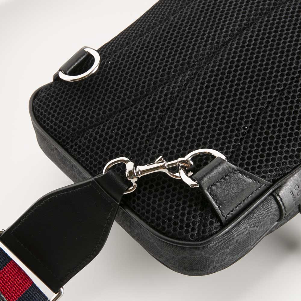 グッチ GUCCI ボディバッグ GG ブラック スモール スリングバッグ