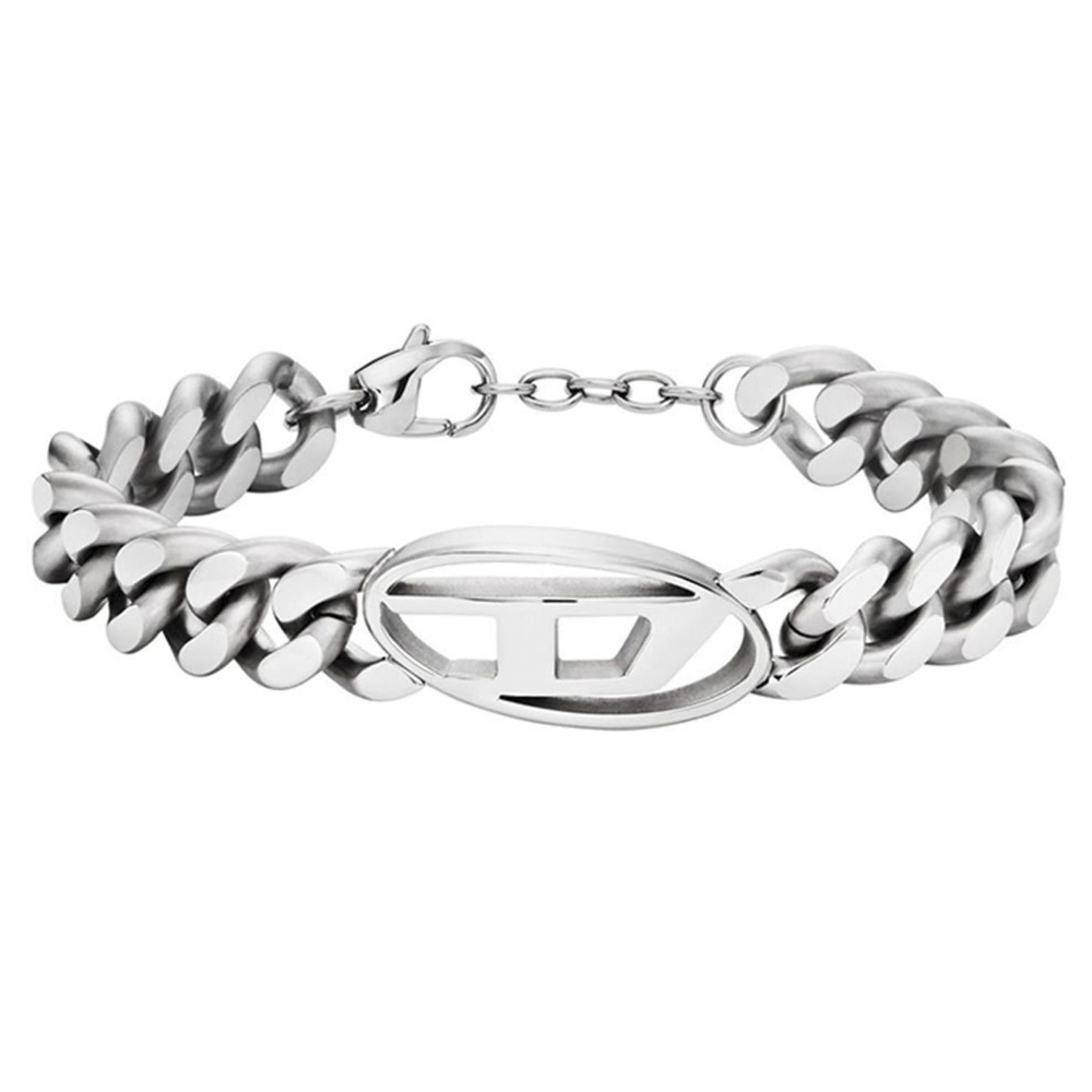 ディーゼル DIESEL ブレスレット ロゴチェーンブレスレット DX1432040