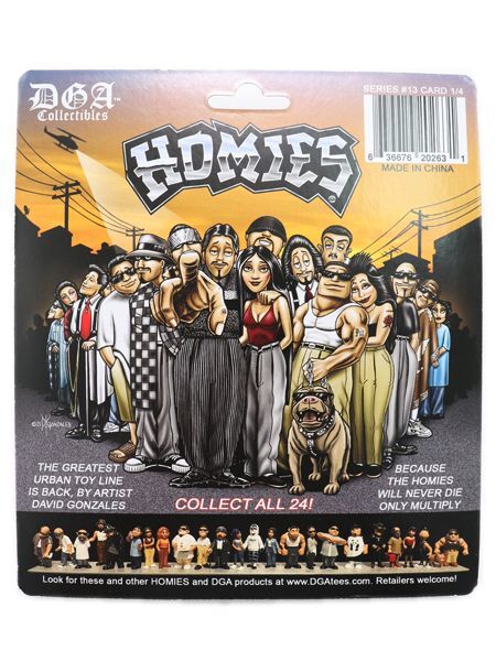 SALE】HOMIES HOMIES SERIES 13 BLISTER CARD SET OF 4 - FIVESTAR