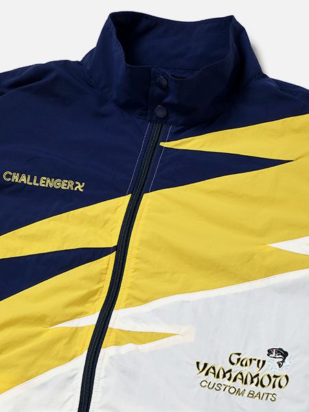 CHALLENGER / xGary YAMAMOTO WARM UP JKT -Navy×Yellow-