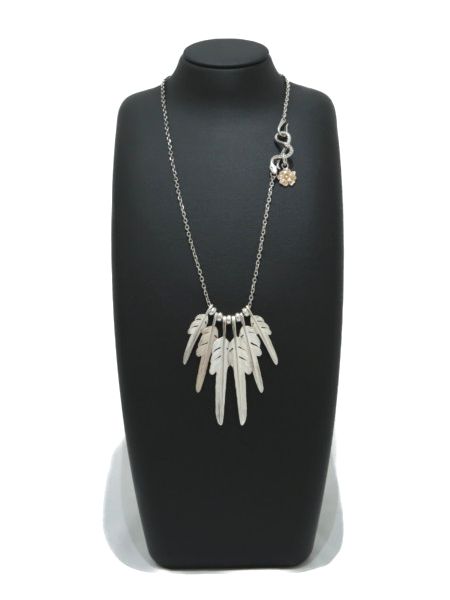 LARRY SMITH / KAZEKIRI FEATHER PENDANT No. 30 LARGE -RIGHT-
