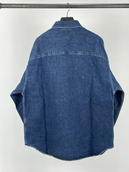 COOTIE / Denim Work Shirt -Indigo Fade-