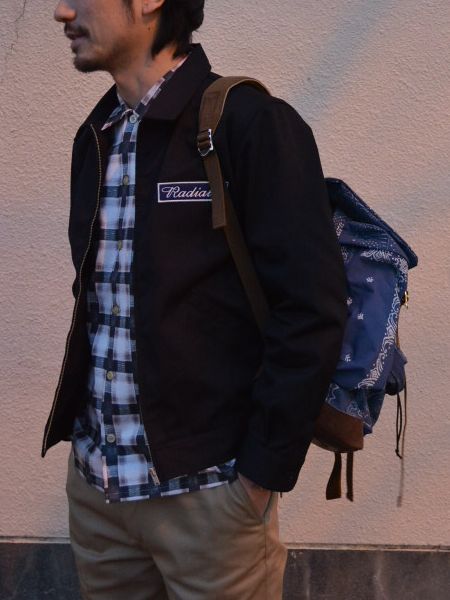 RADIALL CVS WORK JACKET ワークジャケット 【Black】 ラディアル