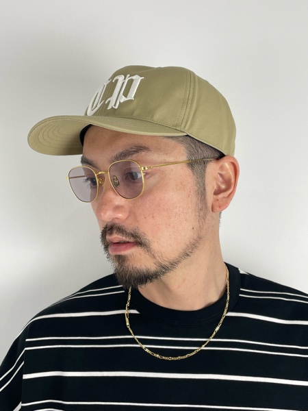 COOTIE / Hard Twist Yarn OX 6 Panel Cap -Beige-