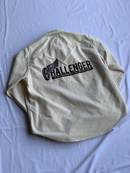 CHALLENGER / L/S CORDUROY WORK SHIRT