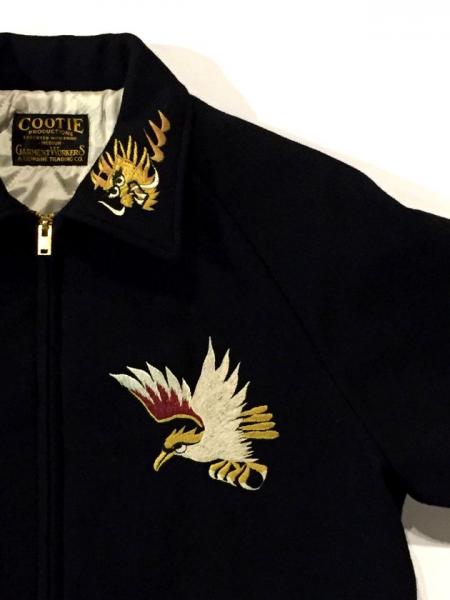 COOTIE Souvenir Work Jacket スーベニアジャケット 【Black】 クーティ