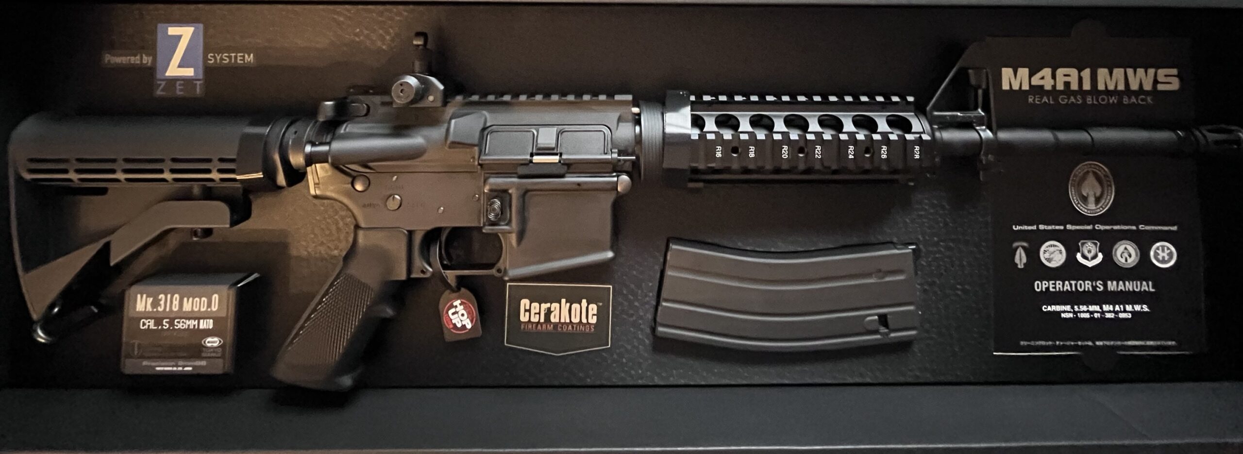 Tokyo Marui M4A1 MWS (GBB) - Fife Wargames Airsoft