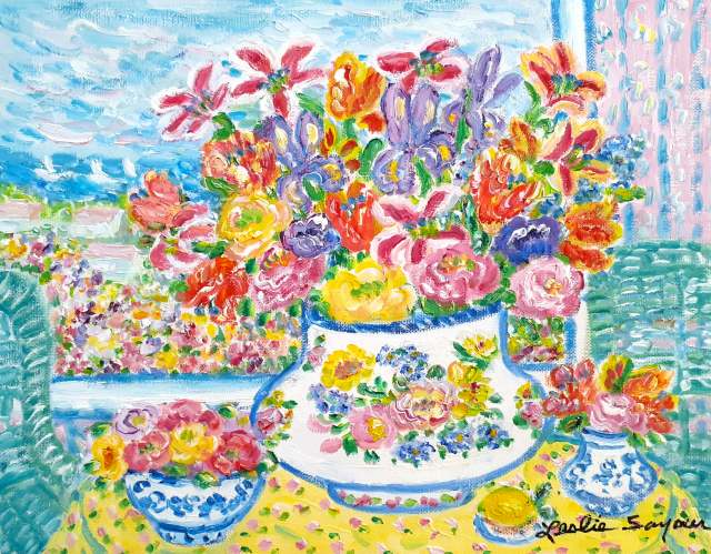 レスリー・セイヤーの作品を新しく追加致しました！ | 絵画・アート