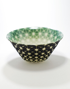 切子模様中鉢』前沢 幸恵 | 絵画・アート販売 ギャラリー「ファイン