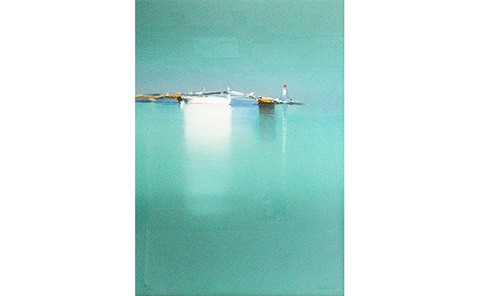 小さな灯台リトグラフ』ピェール・ドートルロー | 絵画・アート販売