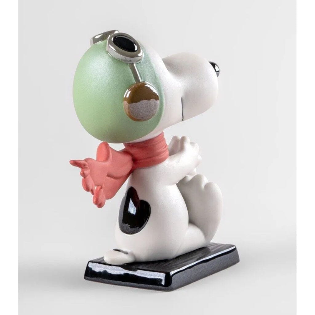 Lladro Porcelain Snoopy Flying Ace Figurine – Fine Decor Direct