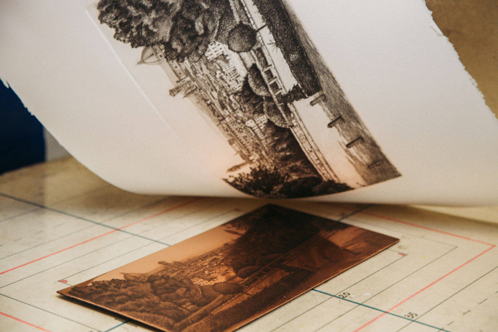 16世紀から伝わる銅版画の魅力に出会える、職人街の版画店 L'Ippogrifo