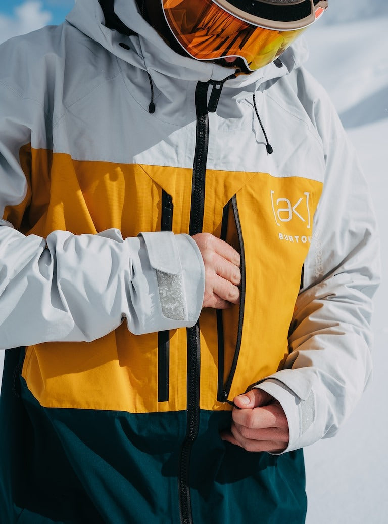 BURTON AK 2L STAGGER ゴアテックス M イエロー Burton [Ak] Swash