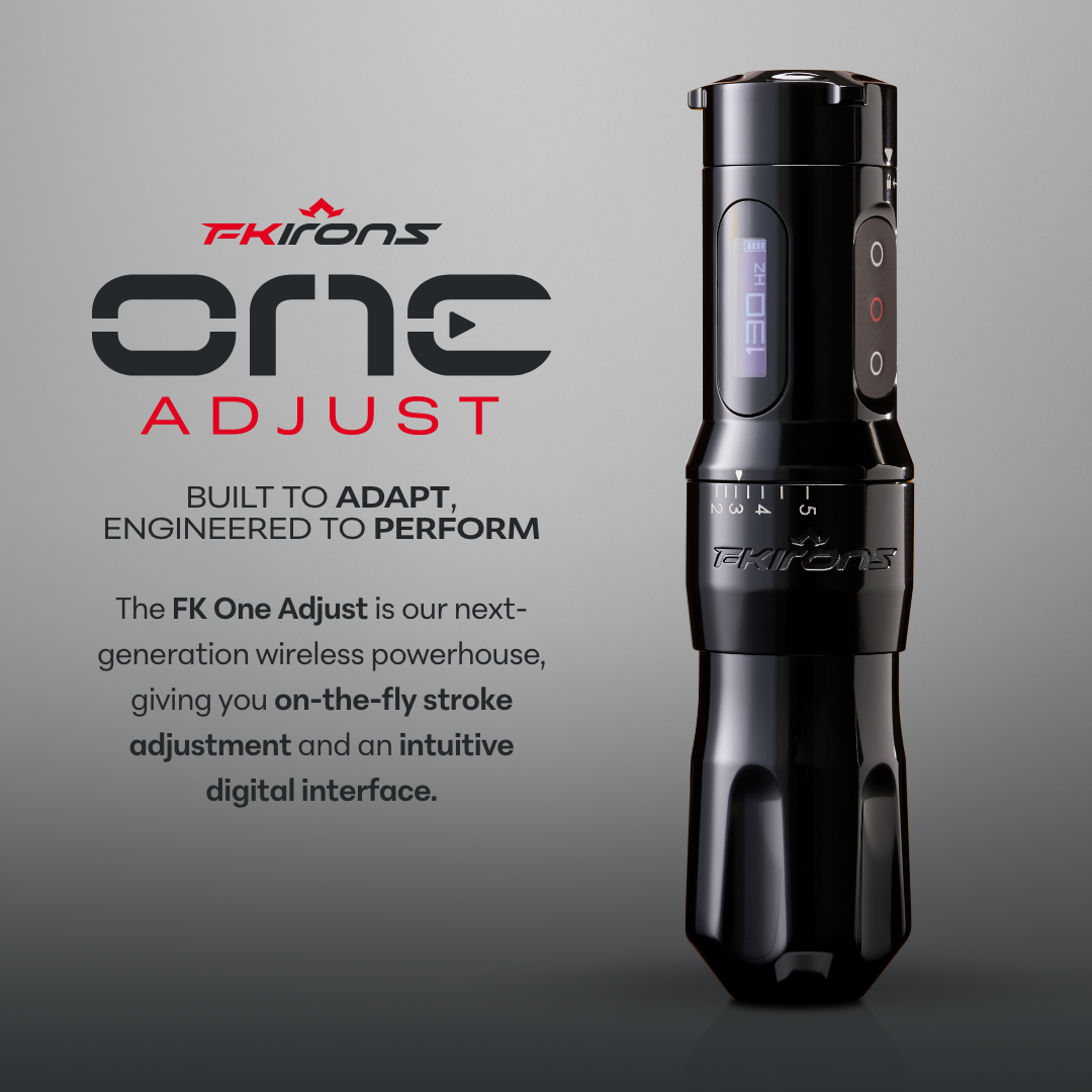 FK One Adjust Wireless Tattoo Machine | FK Irons – FK Irons