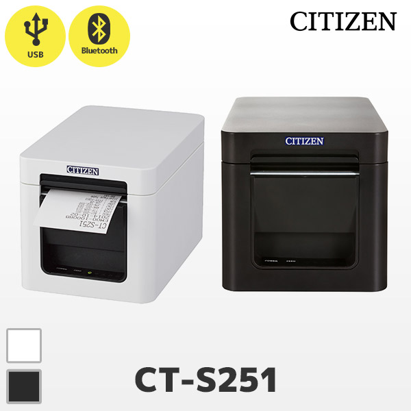 CT-S251-UBJ シチズンシステムズ サーマル レシートプリンター USB接続