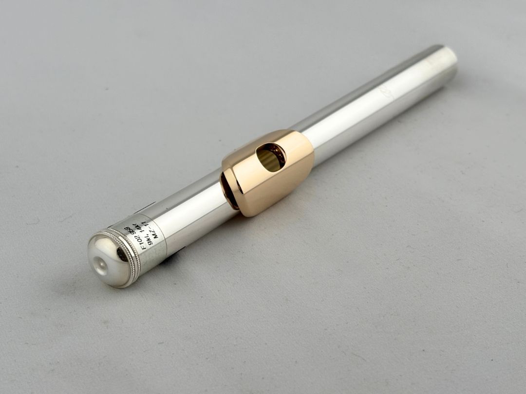 Headjoint - Miyazawa MZ11, w/ 9K Lip Plate, & 14k Gold Riser (Demo