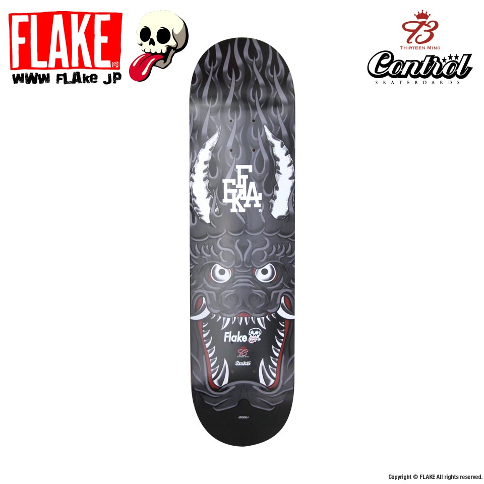 FLAKE/FLAKE x 13mind x CONTROL 2024 ONI SKATE DECK