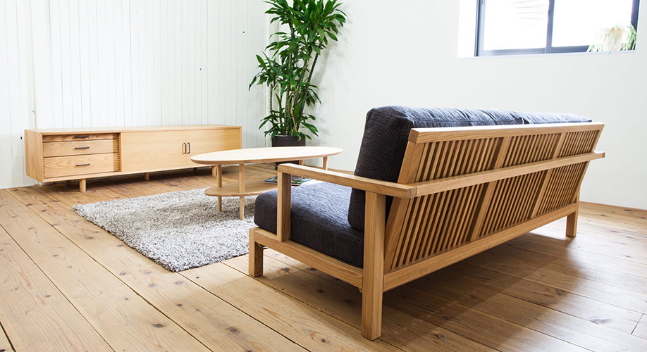 天然木の持つ様々な表情 | フランネルソファマガジン | ソファ専門店