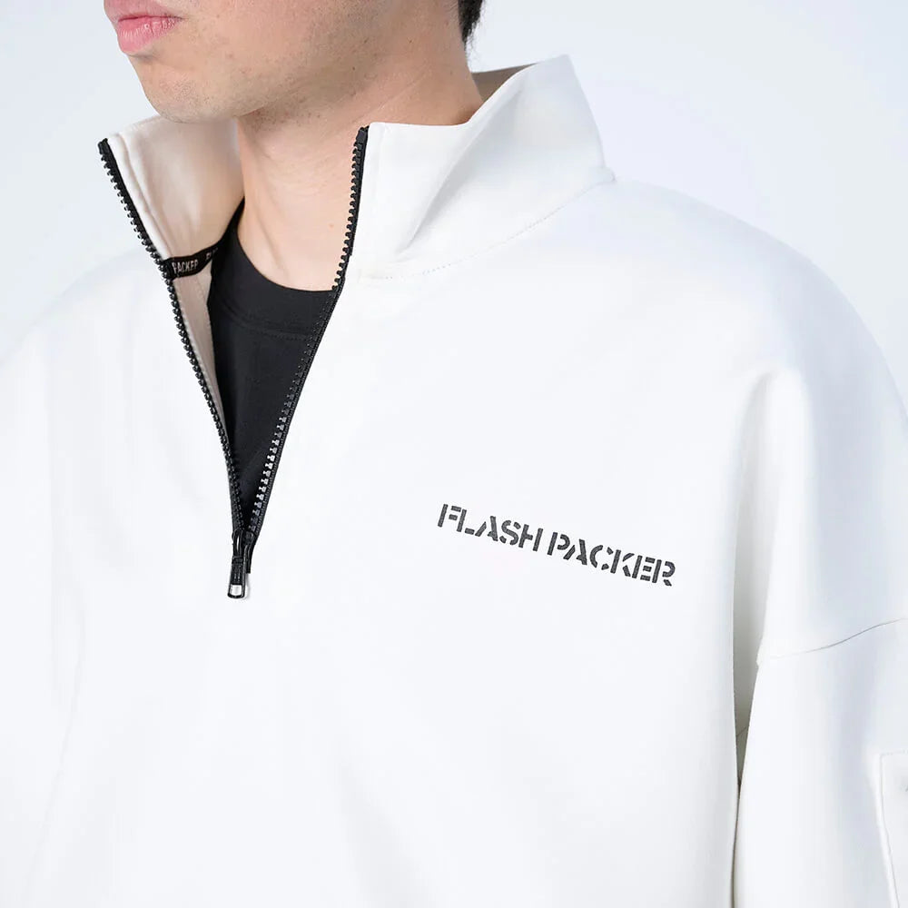 XP-AIR HALFZIP（エアテンション® ダンボールニット ジップパーカー