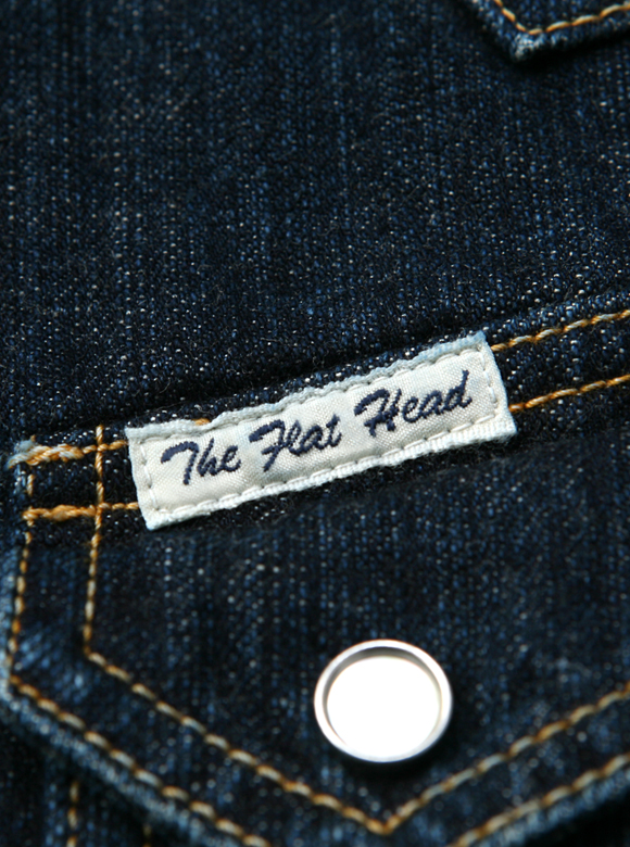 デニム ウエスタンシャツ リアルエイジド加工 FN-SDW-001LC | THE FLAT