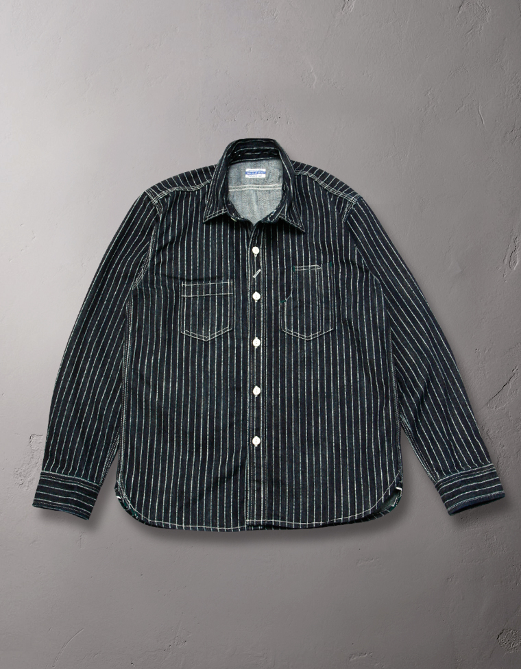 デニム ウエスタンシャツ リアルエイジド加工 FN-SDW-001LC | THE FLAT