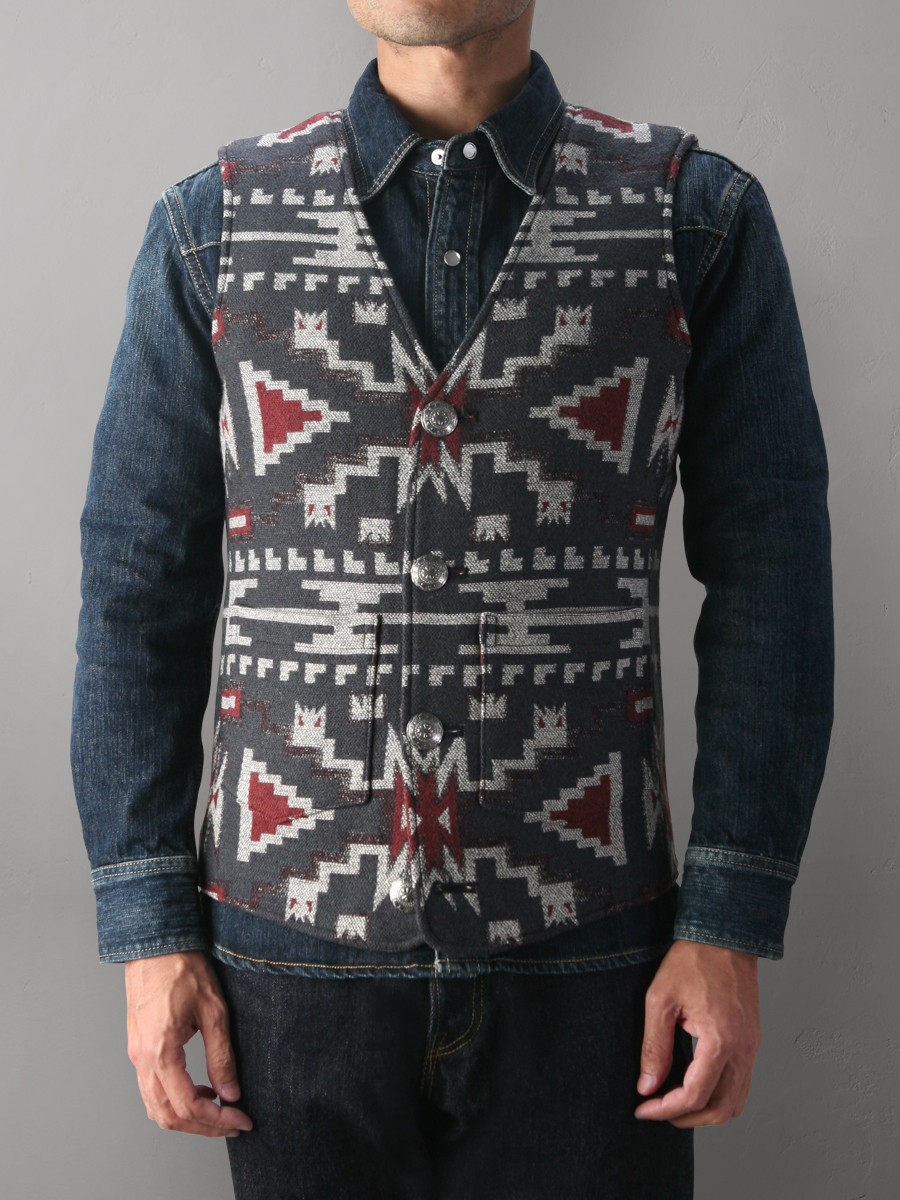 ネイティブアメリカン ラグベスト FN-OJ-WV001 | THE FLAT HEAD