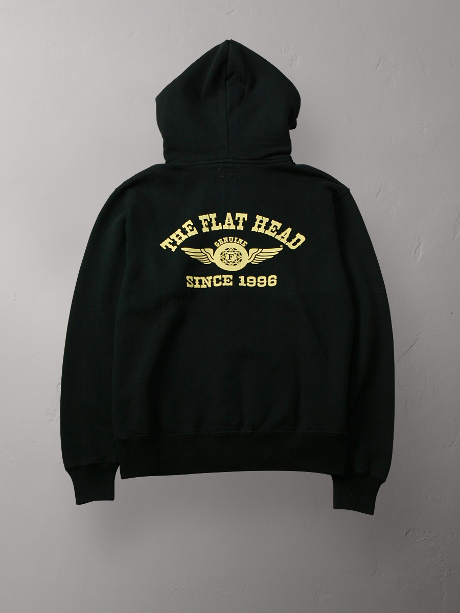 ハイネック スウェットパーカー 裏起毛 FN-MHZP-001 | THE FLAT HEAD