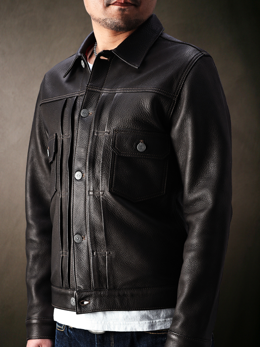 ディアスキン 50sジャケット FN-LJ-DJ002 | THE FLAT HEAD