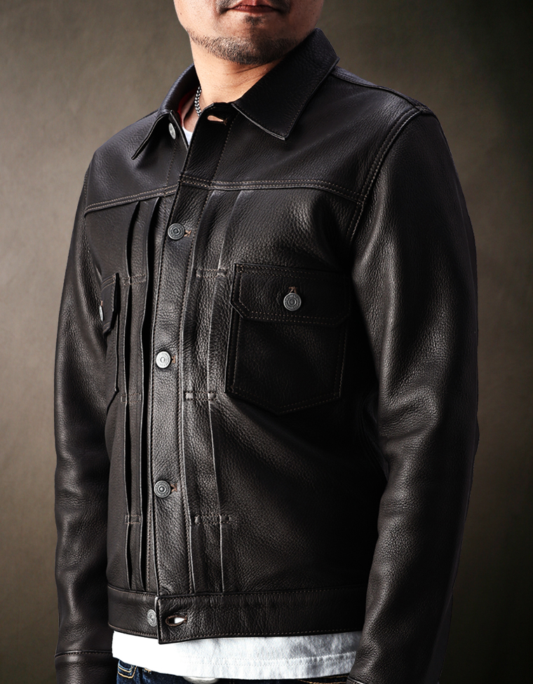 ディアスキン 50sジャケット FN-LJ-DJ002 | THE FLAT HEAD