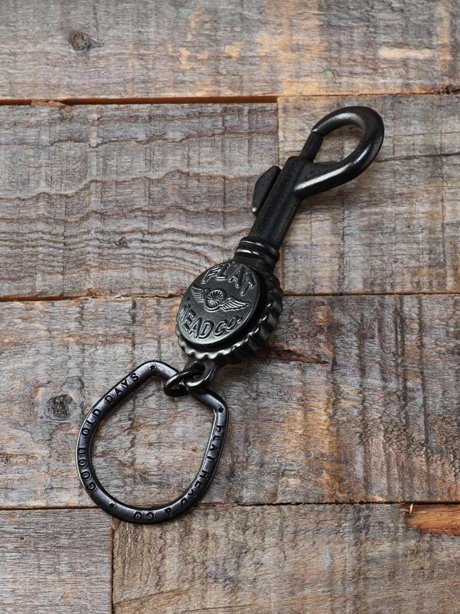 数量限定 鉄製馬蹄リング付 キーチェーン FN-GKC-001 | THE FLAT HEAD