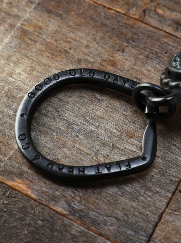 数量限定 鉄製馬蹄リング付 キーチェーン FN-GKC-001 | THE FLAT HEAD