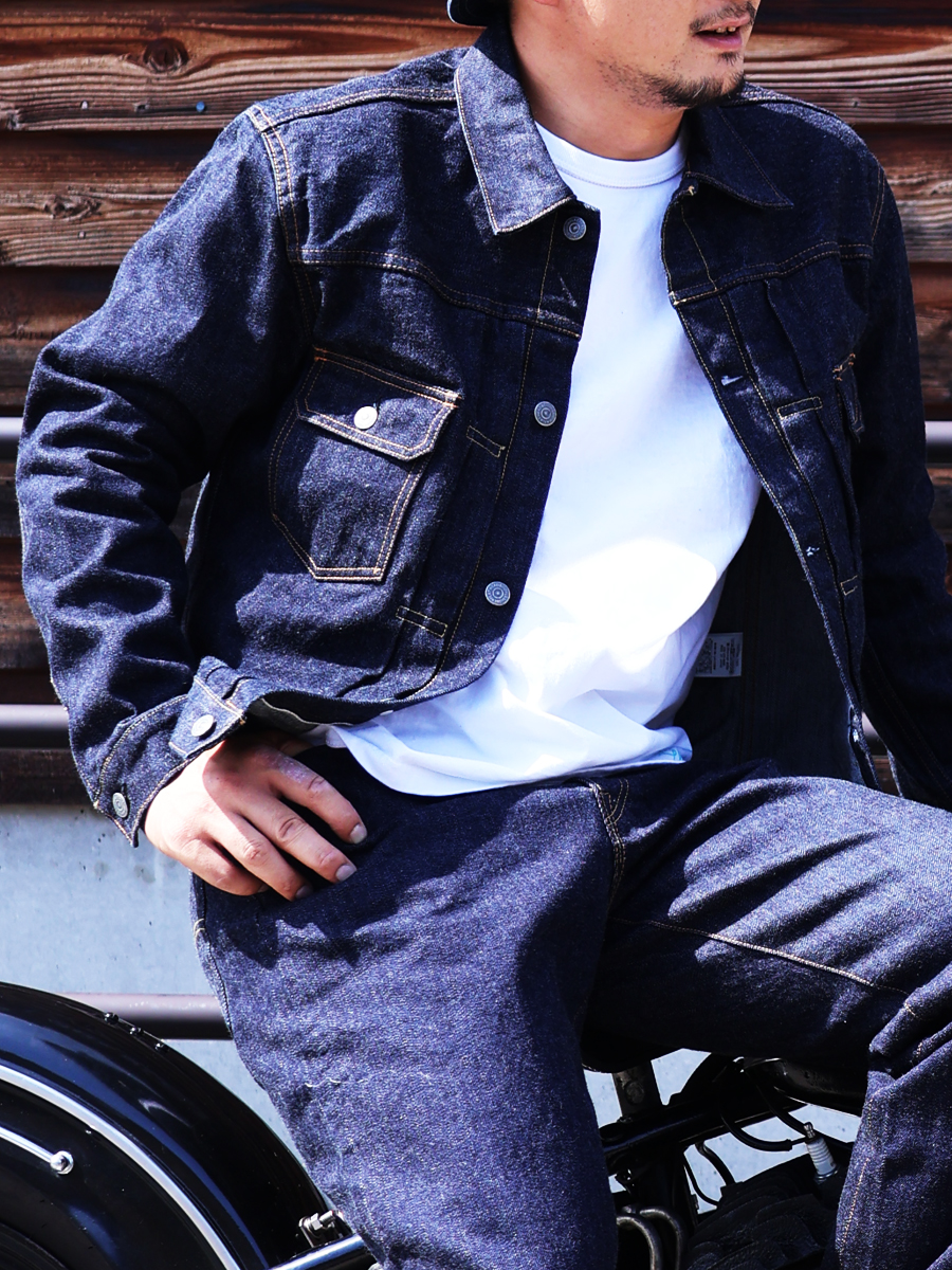 14.5oz デニムジャケット 50sモデル FN-OJ-D002 | THE FLAT HEAD