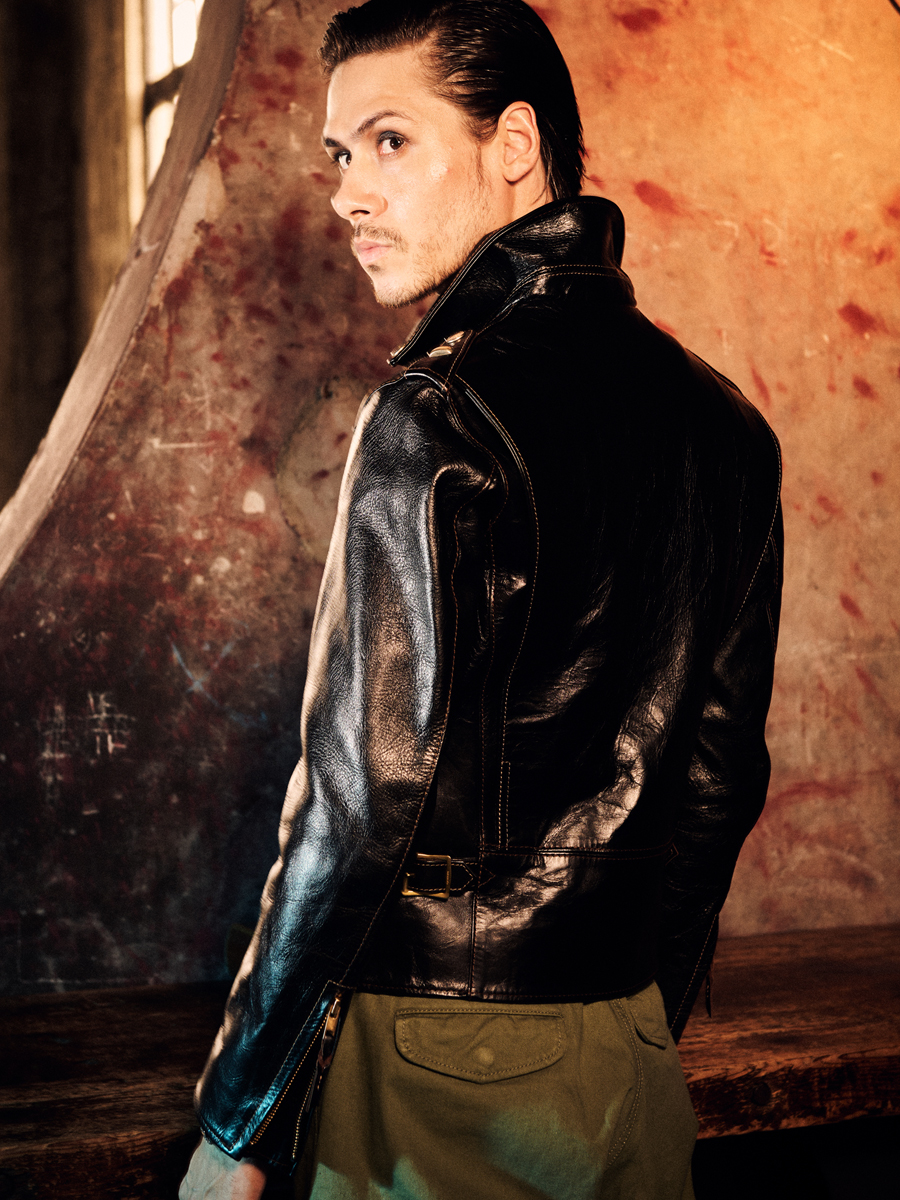 ホースハイド ダブル ライダースジャケット FN-LJ-HW004 | THE FLAT HEAD