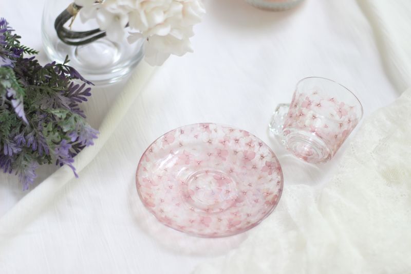 ガラス用転写紙hydrangea∥ポーセラーツのオリジナル転写紙販売