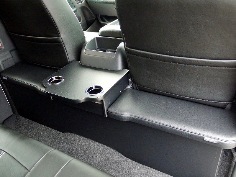 ハイエース用2列目カップホルダー:セカンドテーブル｜ハイエース好き