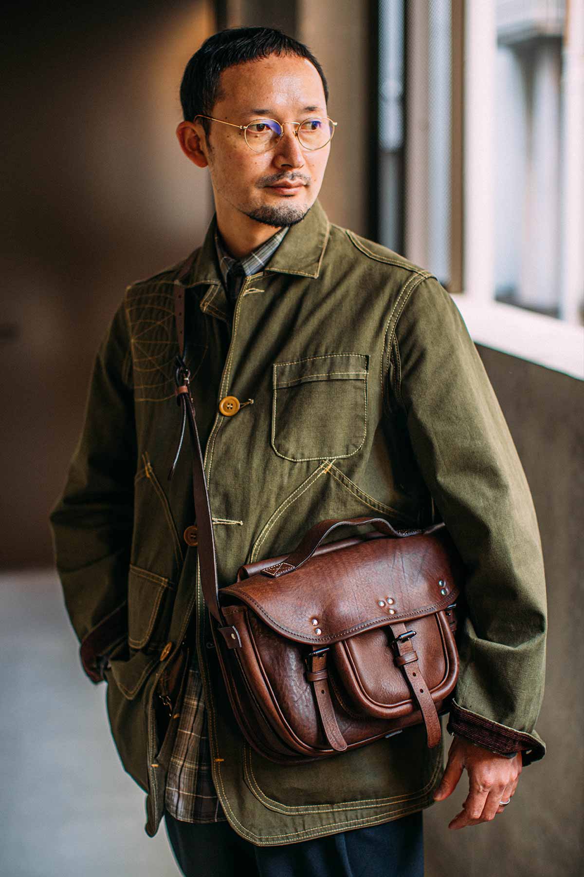 美しい経年変化が魅力の”サファリレザー“ラゲッジ。 | FRAME フレーム公式