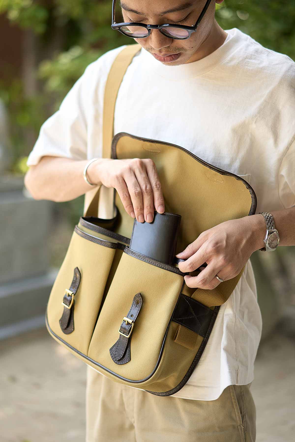 CANVAS LUGGAGE -TAN/ESPRESSO- | FRAME フレーム公式