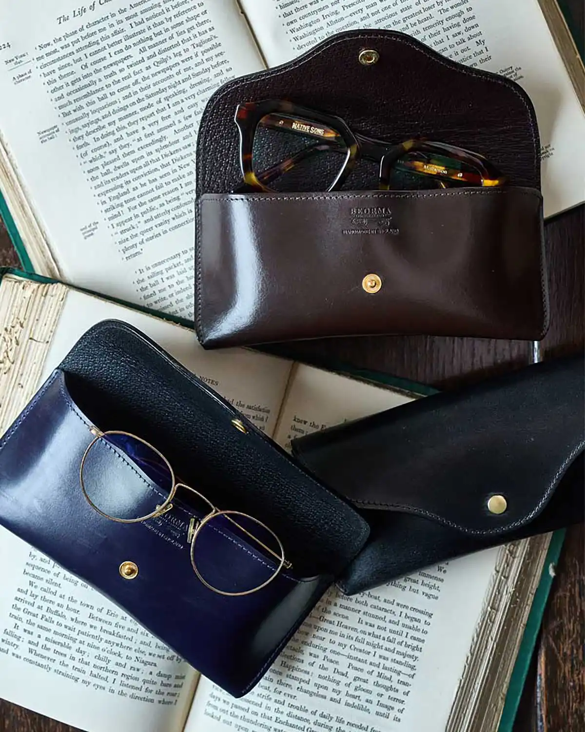 BEORMA べオーマ S0001 SPECTACLE CASE メガネケース BRIDLE