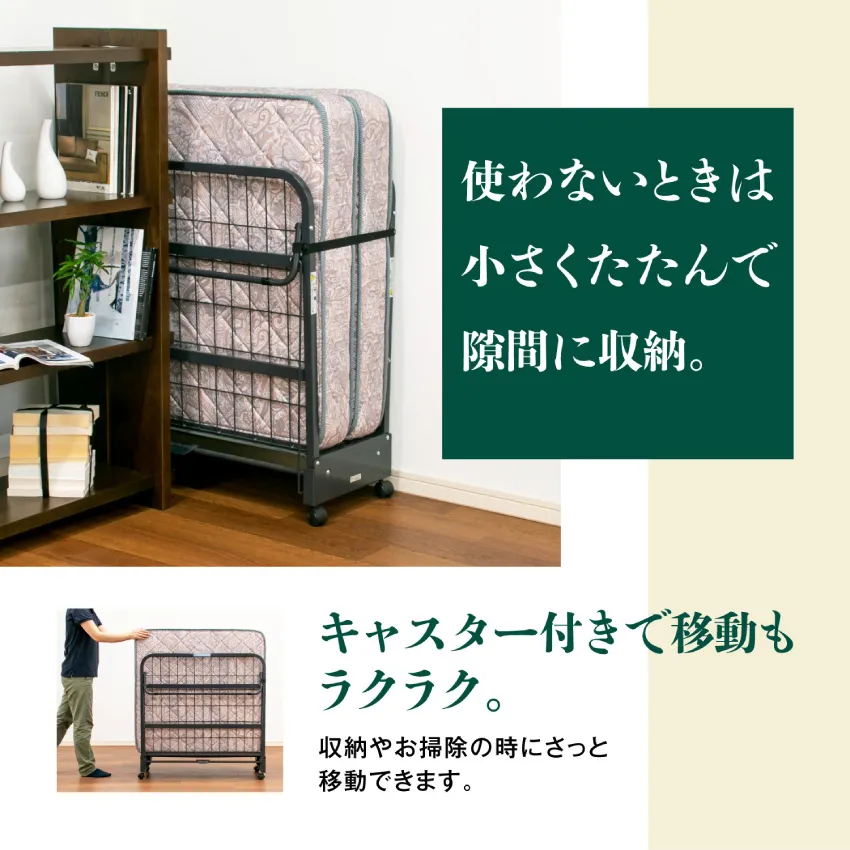 フランスベッド 折りたたみベッド パンテオン 401 【公式通販】