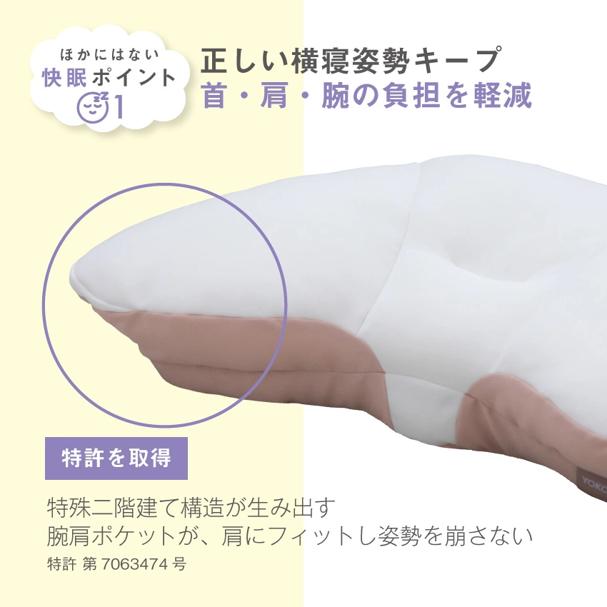 横向き寝枕ヨコネグプレミアム|【公式通販】フランスベッドショッププラス