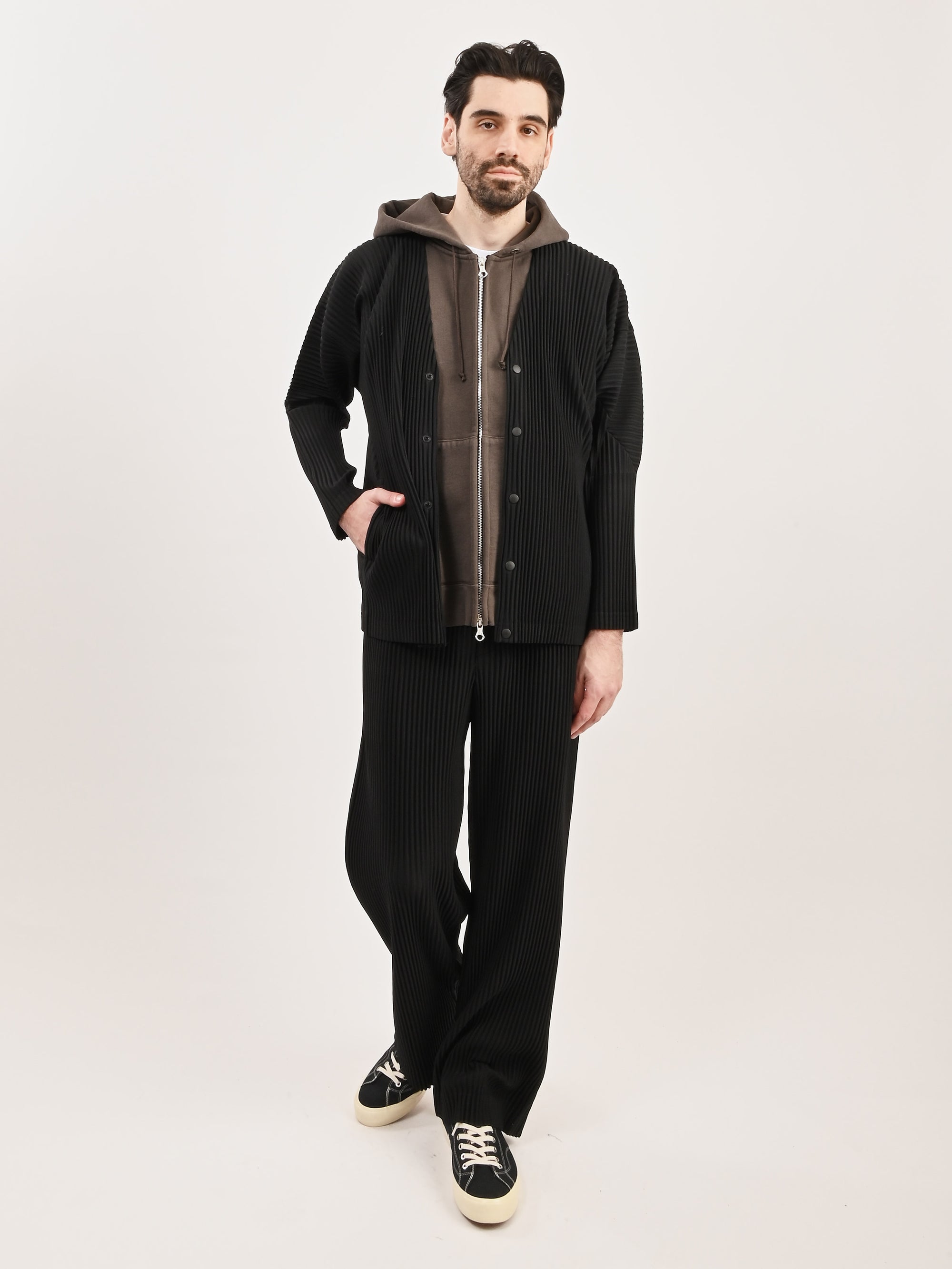 Homme Plisse Issey Miyake - Black Basics Jacket – Frances May