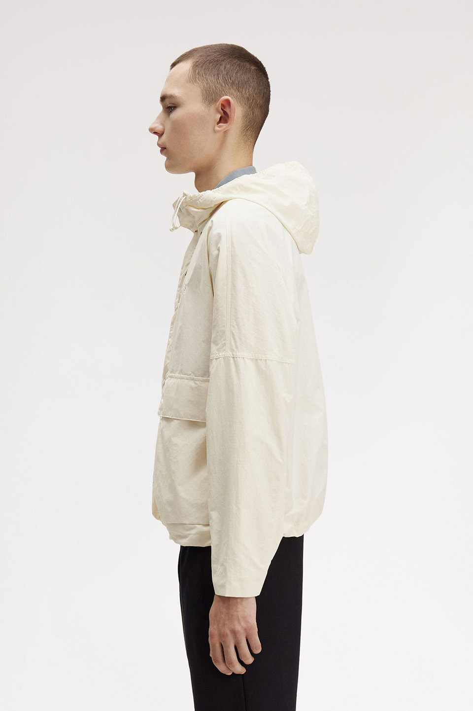 Cropped Ripstop Parka(M 560：ECRU): | FRED PERRY JAPAN | フレッド