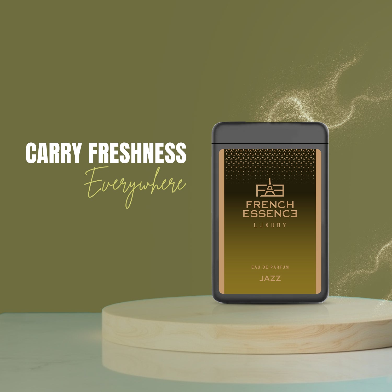 French Essence Jazz Men Pocket Perfume 18ML – Bold & Elegant Scent