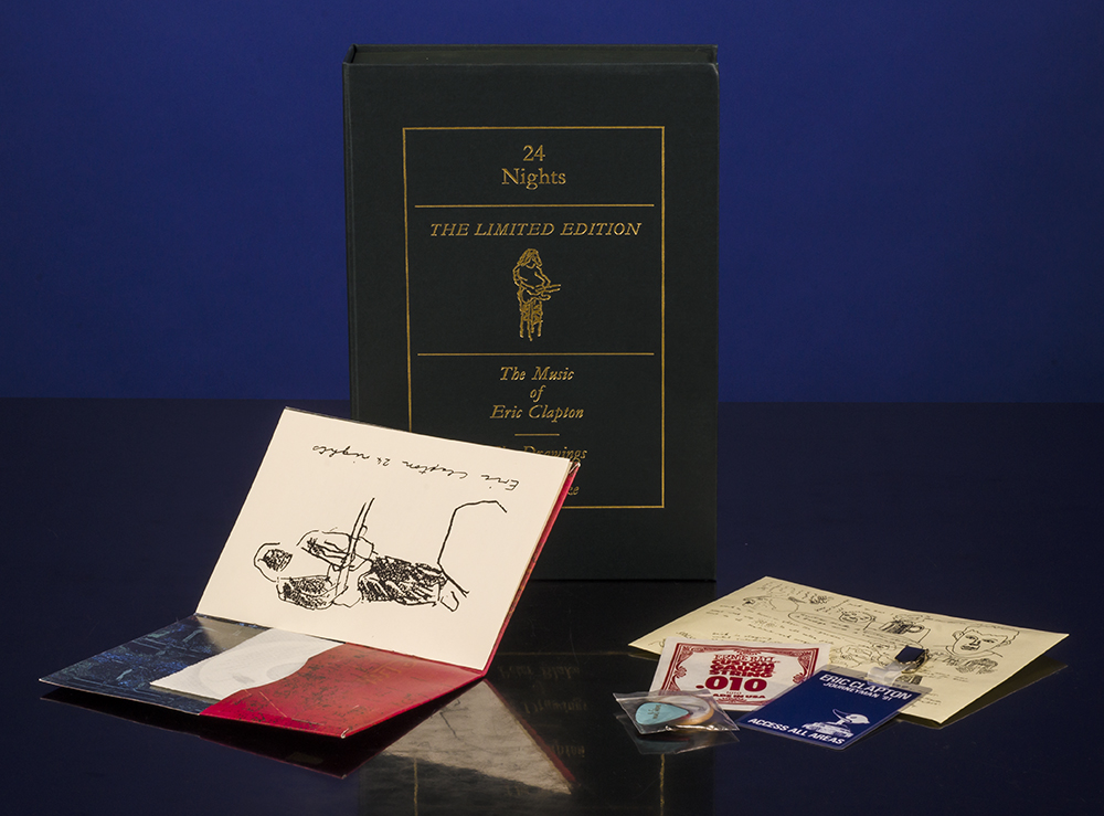 直筆サイン/シリアルナンバー】エリッククラプトン24nightsLtd 直筆