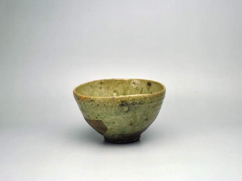 中上 ///NAKAGAMI - 青唐津茶碗 | 古美術品専門サイト fufufufu.com