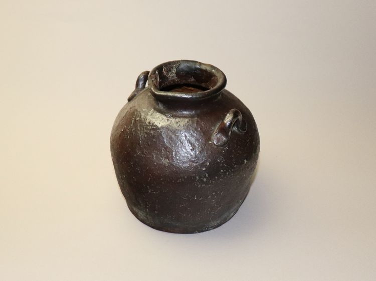 東中野 - 越前<br>お歯黒壺 | 古美術品専門サイト fufufufu.com