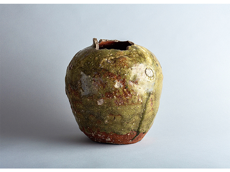 古美術 吉戸 - 古信楽破れ壺 | 古美術品専門サイト fufufufu.com