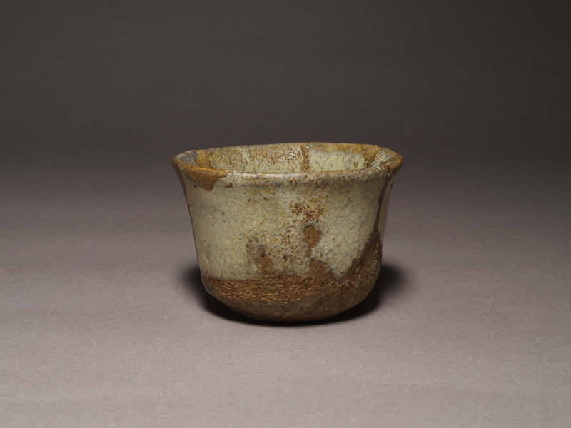 風招 - 斑唐津<br>呼継筒盃 | 古美術品専門サイト fufufufu.com