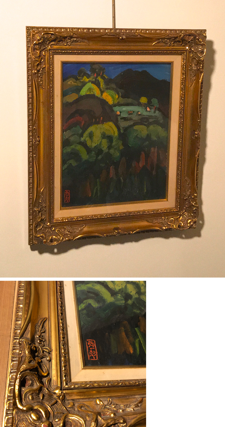 風招 - 岩井弥一郎 吉野山五月の朝 | 古美術品専門サイト fufufufu.com