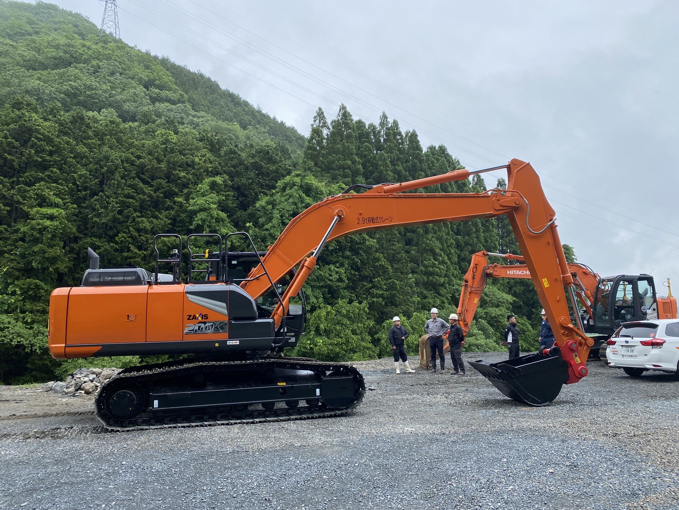 新車納入実績】ZX200X-7◇富士岡山運搬機・岡山・津山・新見・鳥取